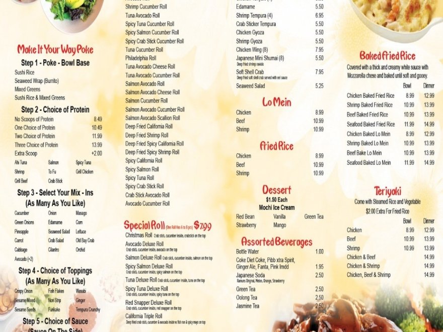 OC Poke Sushi & Teriyaki House OC Poke Sushi & Teriyaki House