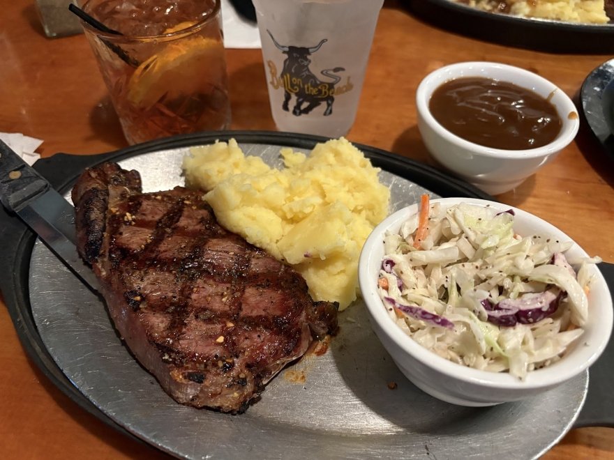 Bull on the Beach Bull on the Beach